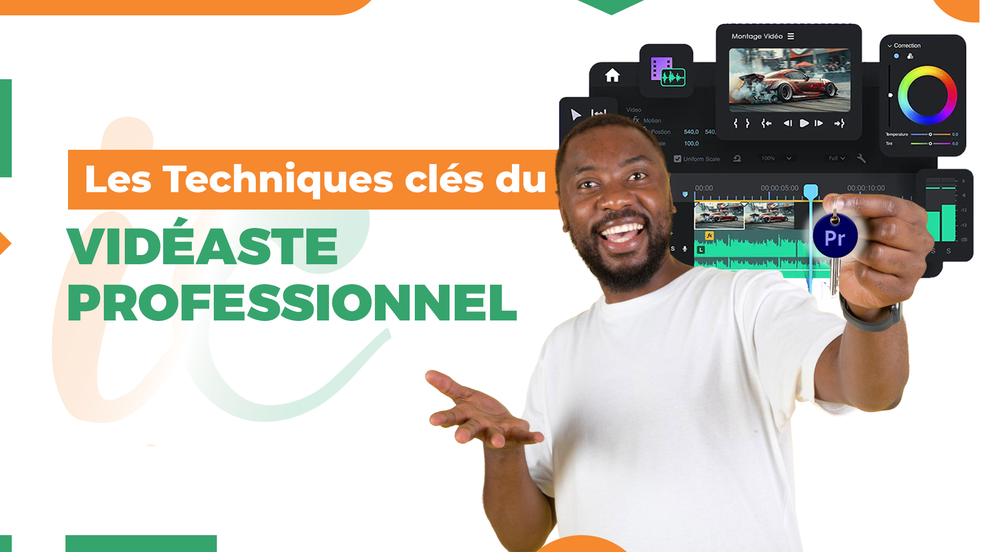Les techniques clés du vidéaste professionnel